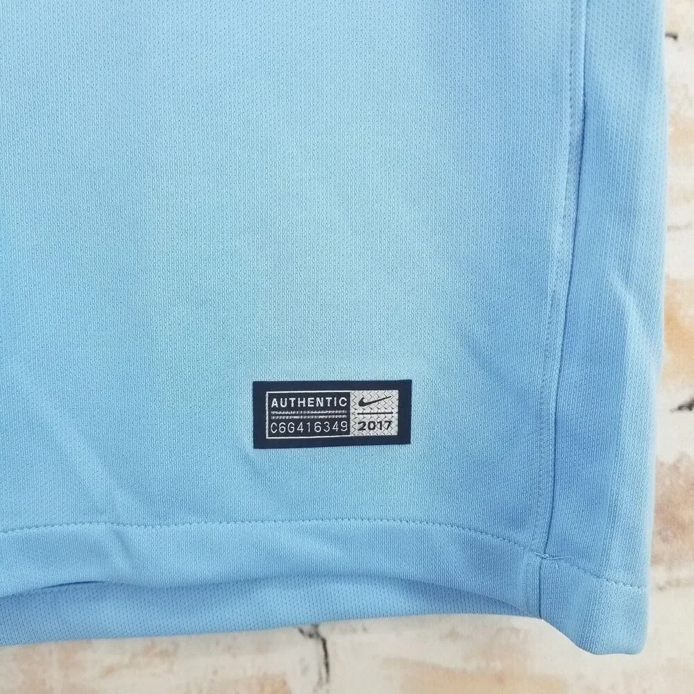 NWT Nike Manchester City FC Stadium Jersey Field Blue 2XL Etihad Airways Soccer